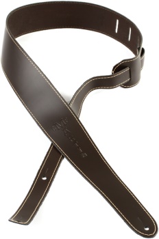 Martin Slim Leather Guitar Strap - Brown