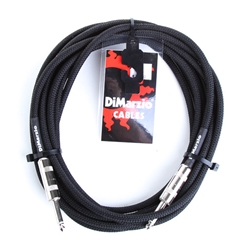 Dimarzio Braided Cable - Black -18'