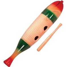 Universal/Cannon UPWG Wooden Guiro w/Scraper