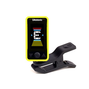 D'addario Eclipse Tuner - Yellow