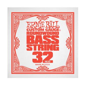 Ernie Ball .032 Nickel Wound Electric Bass String Single