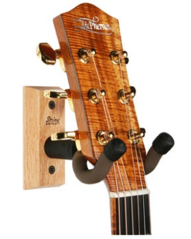 String Swing Hardwood Guitar Keeper - Black Walnut
