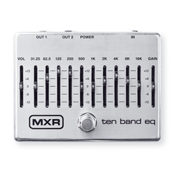 MXR M108S 10 Band EQ - Silver
