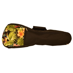 Kala Hawaiian Accent Tenor Uke Gig Bag, Floral