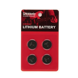 D'Addario CR2032 Batteries (4-pack)