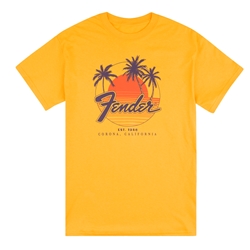 Fender Palm Sunshine Unisex T-Shirt - Med