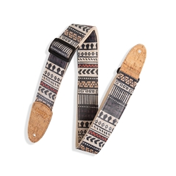 Levy's Cork Guitar Strap - Zanzibar