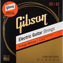 Gibson Vintage Reissue Electric Guitar Strings 9-42