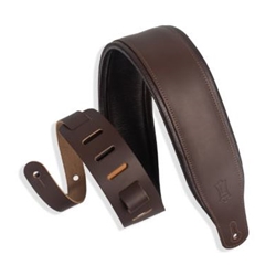 Levy's 3" Leather Strap, Brown on Brown