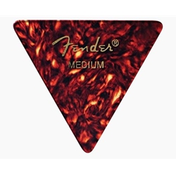 Fender Triangle Pick, Medium, Shell, Bag of 72
