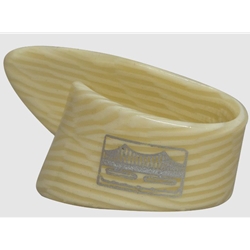 Golden Gate Thumb pick, Large, Grained Ivoroid