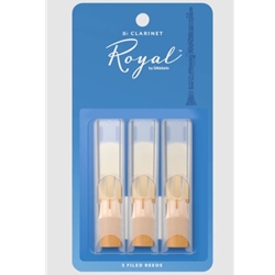 Rico Royal Bb Clarinet Reed 3-pack 2.5