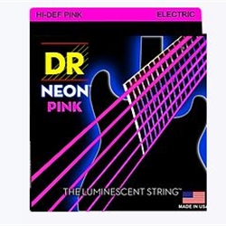 DR Neon Pink Light Electric Strings 9-42